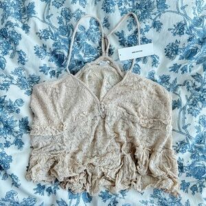 UO lace babydoll tank size M